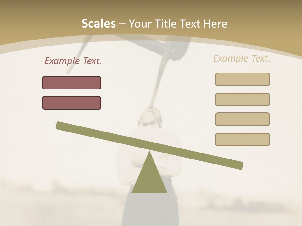 Vintage Photo, Circa 1900 Of A Man Stand PowerPoint Template