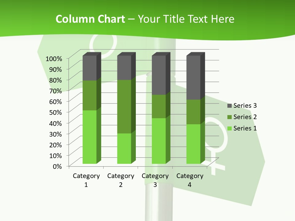 Lades To The Left, Gentlemen To The Right - Sign Post 0924_01 PowerPoint Template