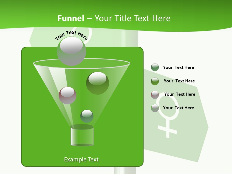 Lades To The Left, Gentlemen To The Right - Sign Post 0924_01 PowerPoint Template