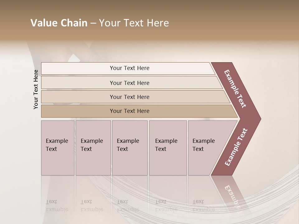 Close-Up Of Woman Body PowerPoint Template