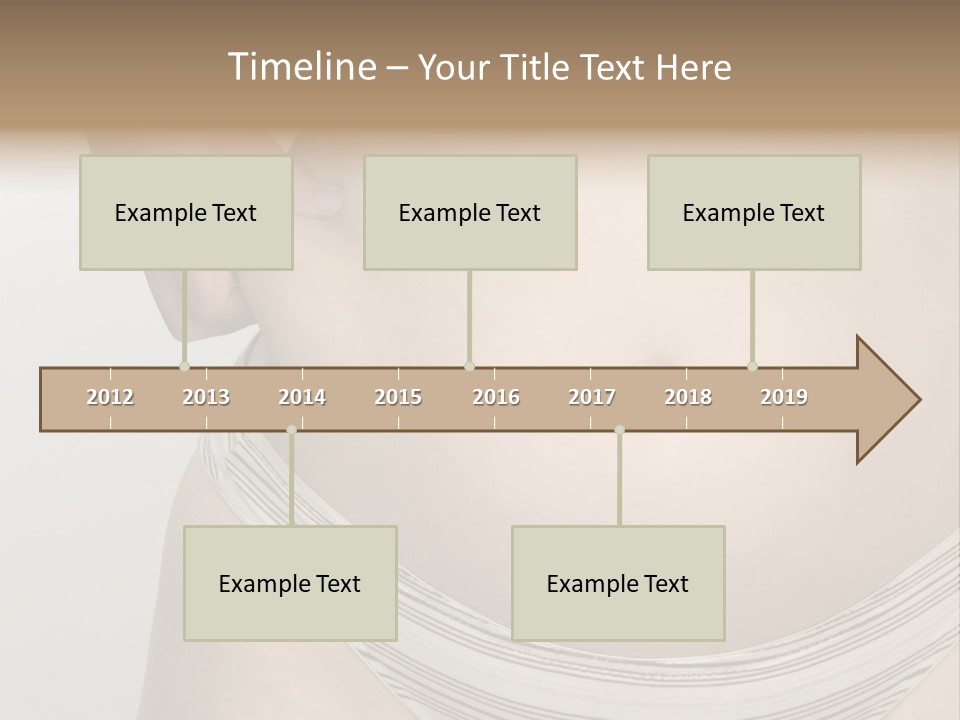 Close-Up Of Woman Body PowerPoint Template