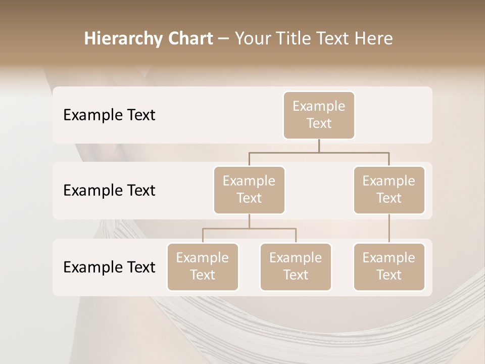 Close-Up Of Woman Body PowerPoint Template