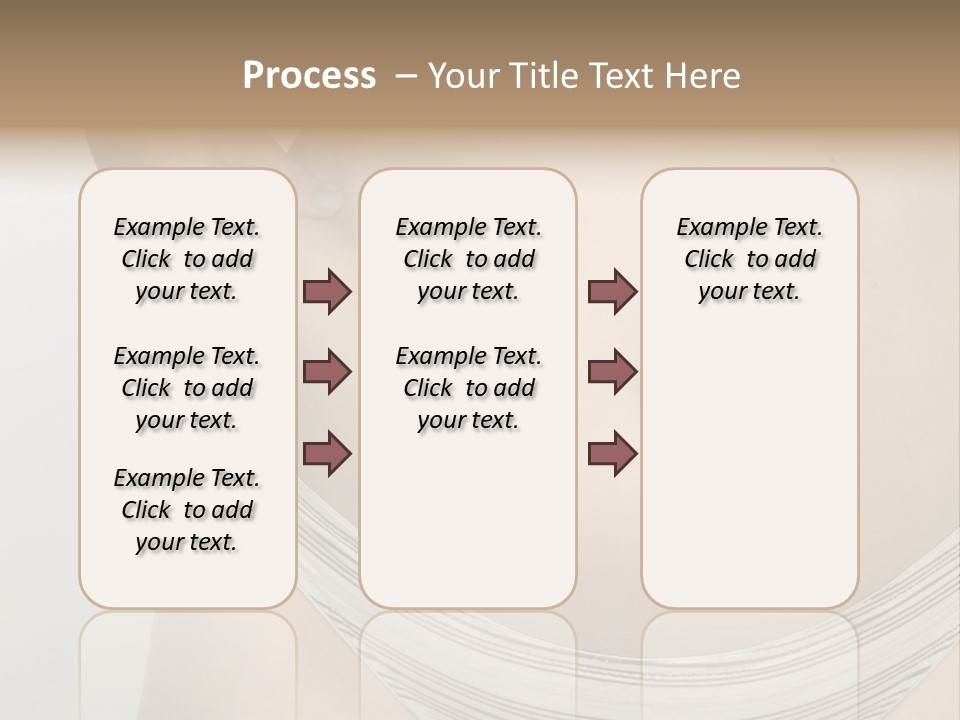 Close-Up Of Woman Body PowerPoint Template