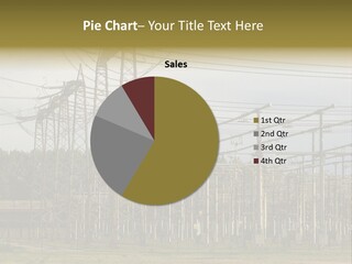 High Voltage Power Plant PowerPoint Template