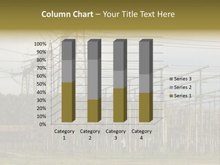 High Voltage Power Plant PowerPoint Template