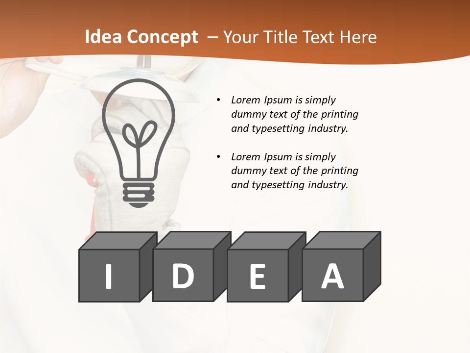 A Person Wearing A Mask And Holding A Knife PowerPoint Template