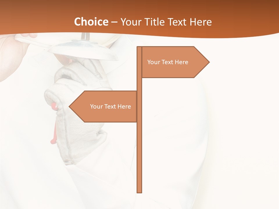 A Person Wearing A Mask And Holding A Knife PowerPoint Template