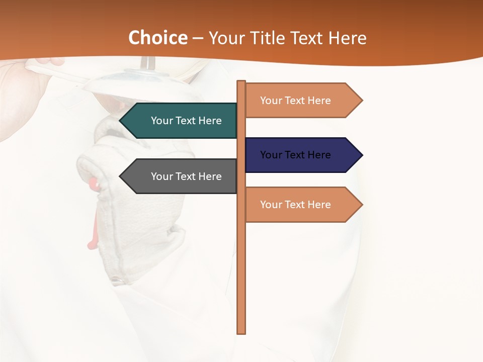 A Person Wearing A Mask And Holding A Knife PowerPoint Template