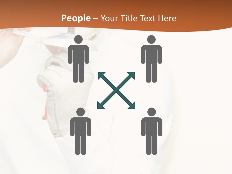 A Person Wearing A Mask And Holding A Knife PowerPoint Template