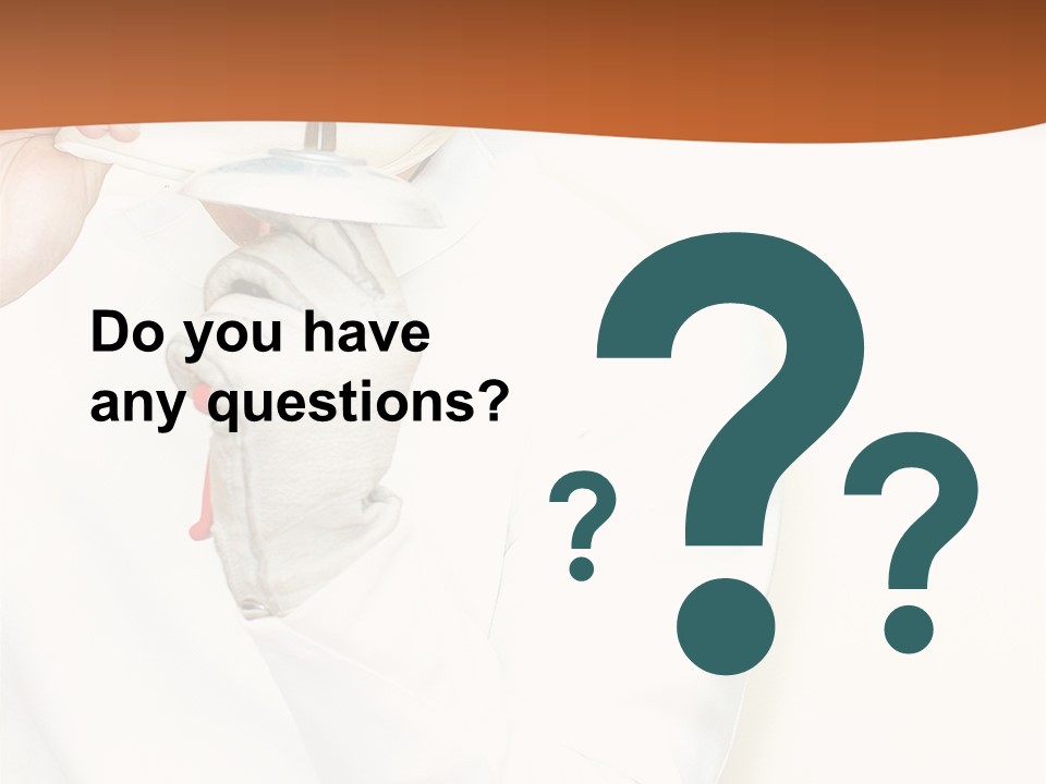 A Person Wearing A Mask And Holding A Knife PowerPoint Template