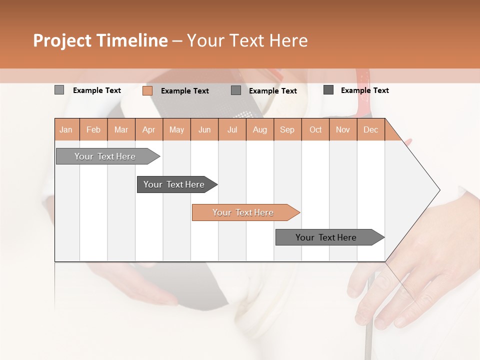 Fencer Close Up In High Key 2 PowerPoint Template