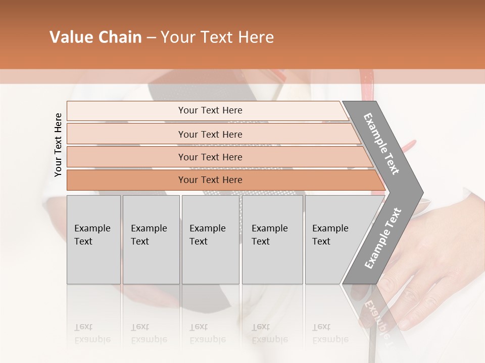 Fencer Close Up In High Key 2 PowerPoint Template