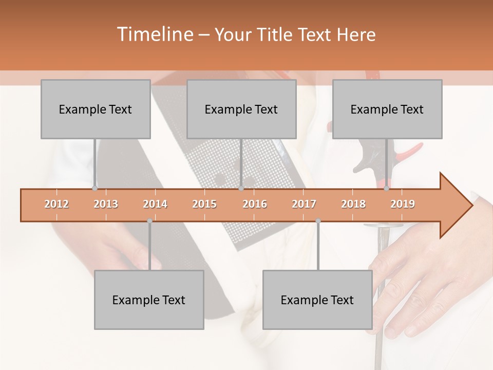 Fencer Close Up In High Key 2 PowerPoint Template