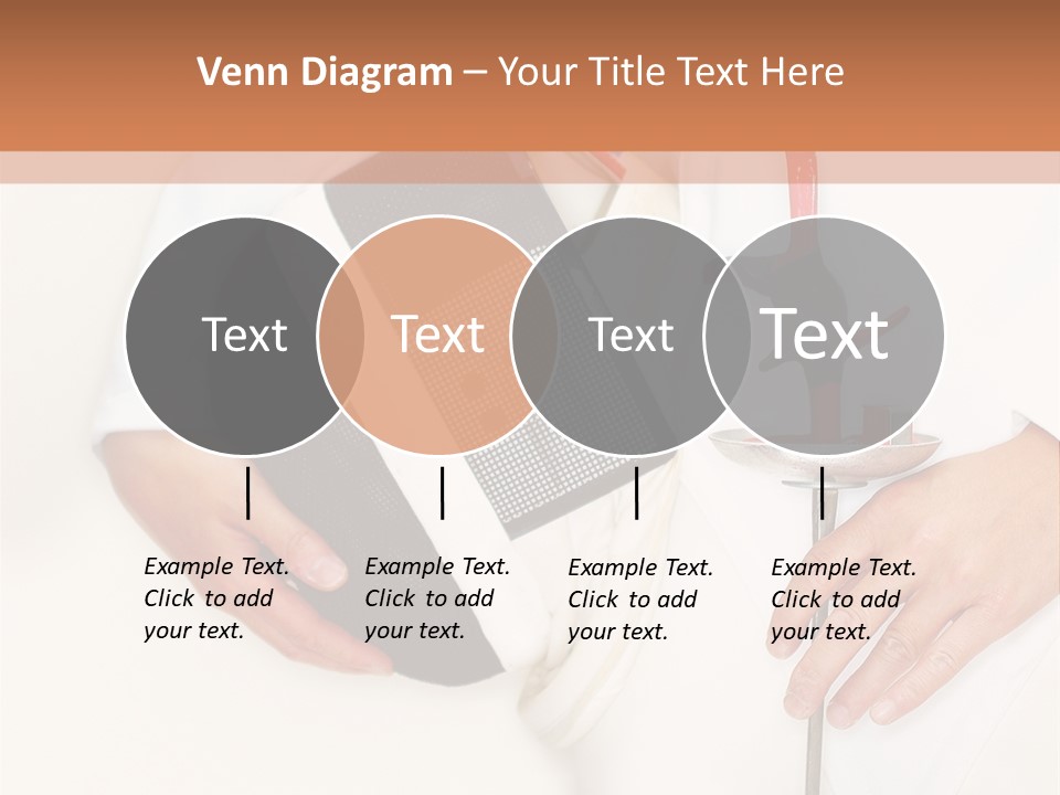 Fencer Close Up In High Key 2 PowerPoint Template