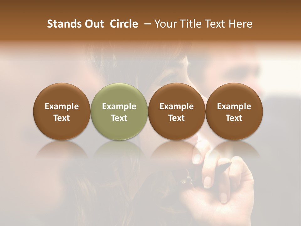 Tractor Wheel PowerPoint Template