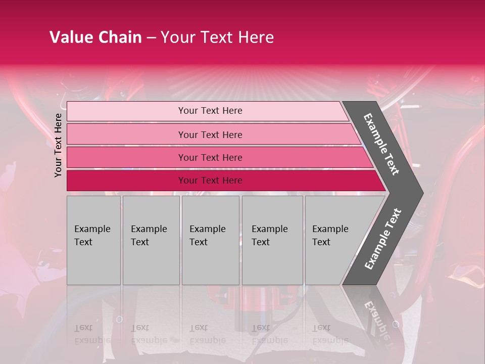 Looking Under The Hood Of A Hot Rod(Focus On Engine Block) PowerPoint Template