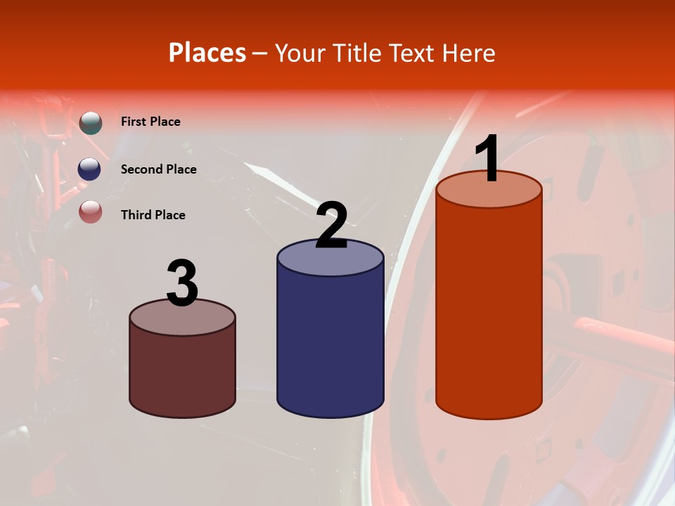 Tractor Wheel PowerPoint Template