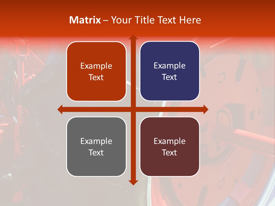 Tractor Wheel PowerPoint Template