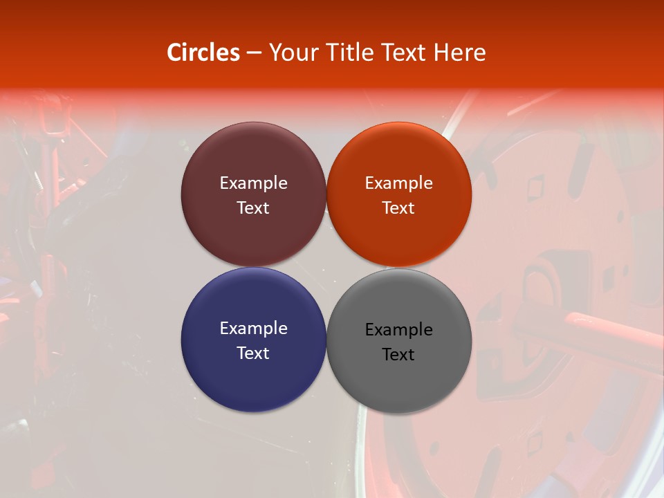 Tractor Wheel PowerPoint Template
