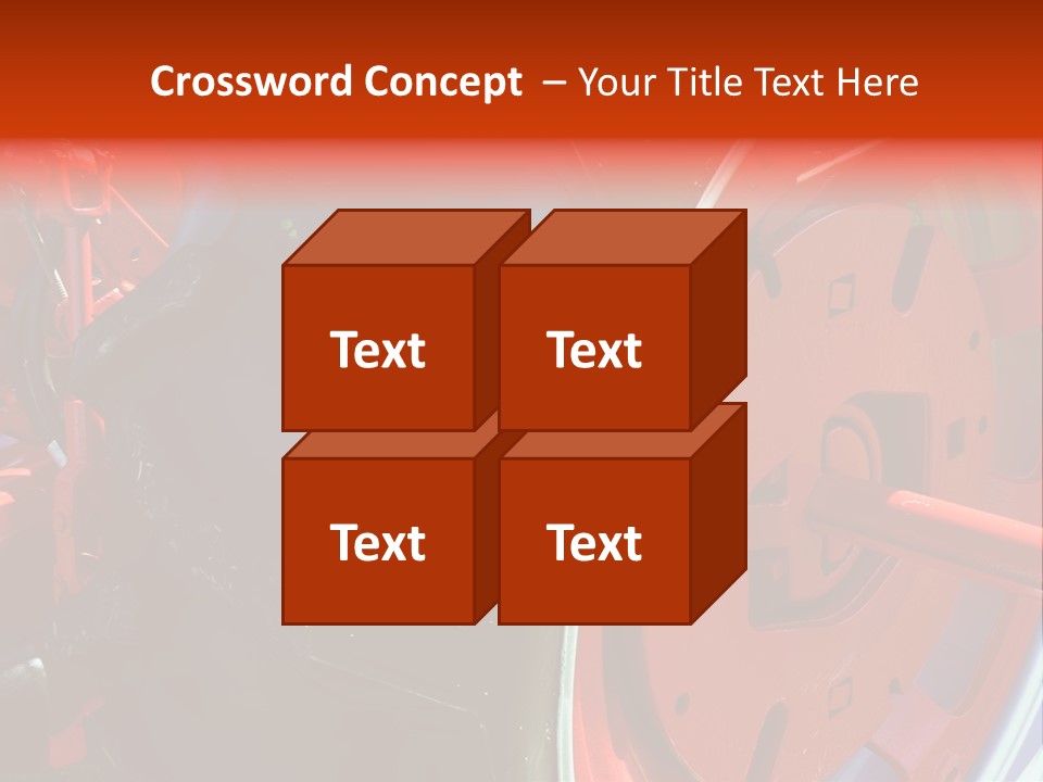 Tractor Wheel PowerPoint Template