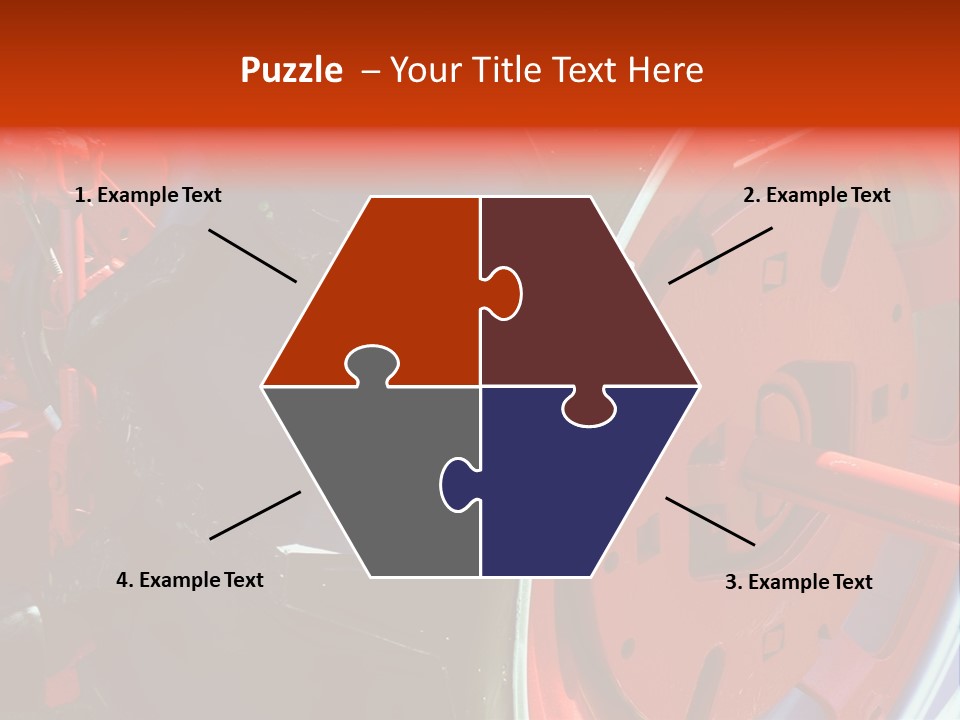 Tractor Wheel PowerPoint Template