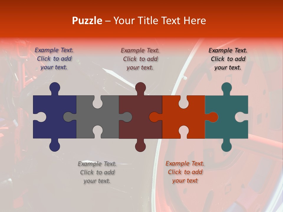 Tractor Wheel PowerPoint Template