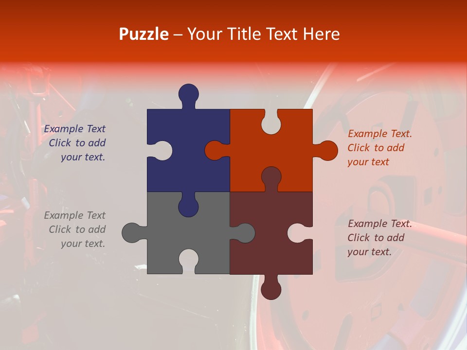 Tractor Wheel PowerPoint Template