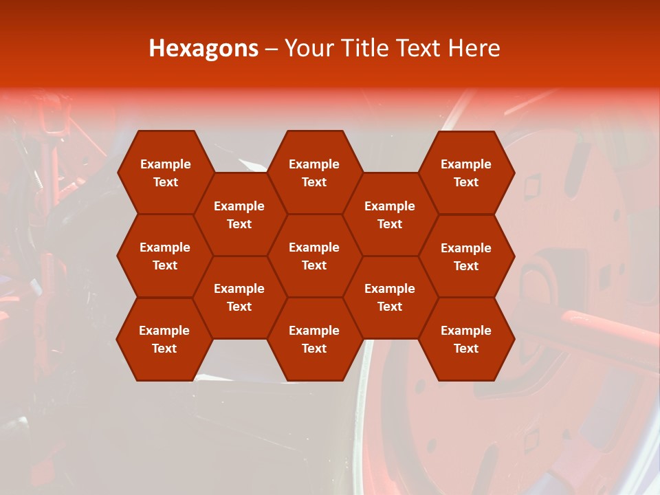 Tractor Wheel PowerPoint Template