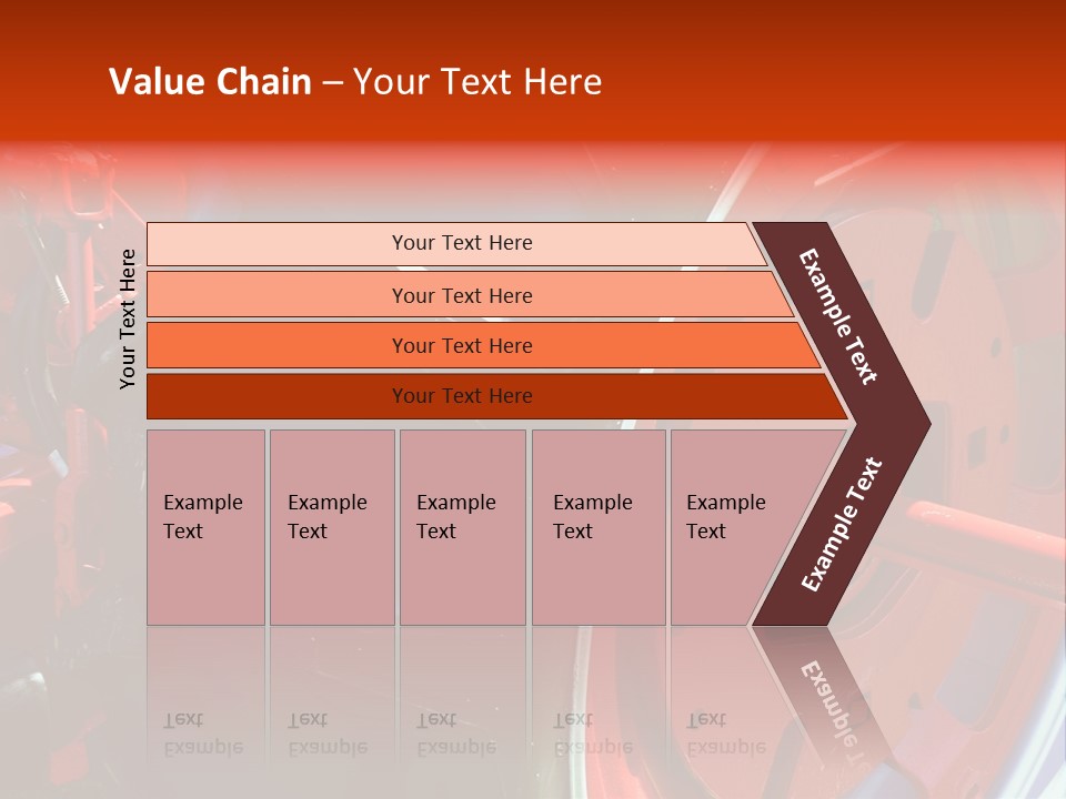 Tractor Wheel PowerPoint Template