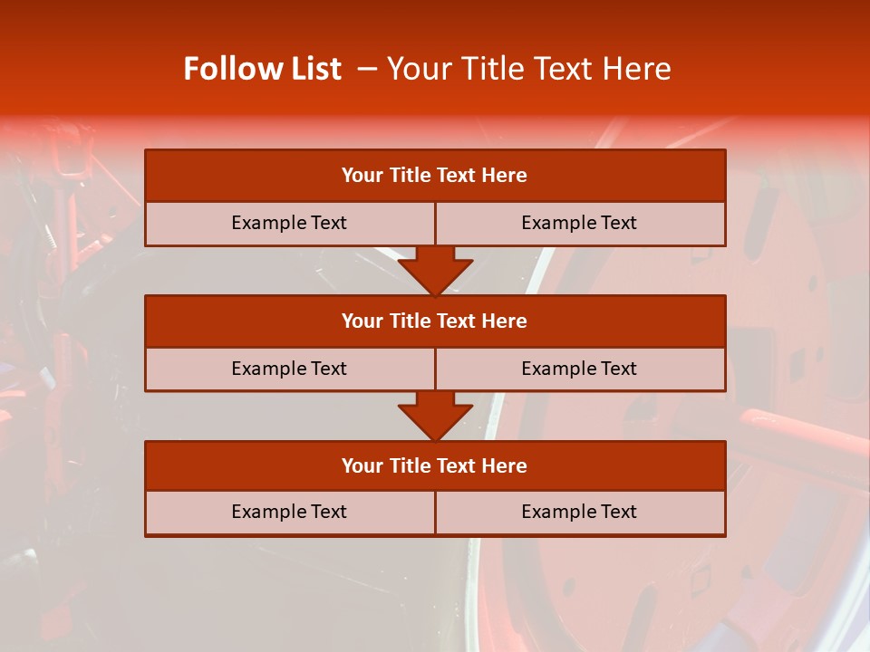 Tractor Wheel PowerPoint Template