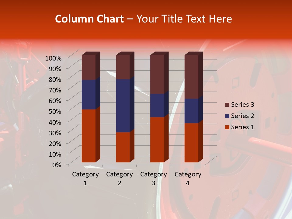Tractor Wheel PowerPoint Template