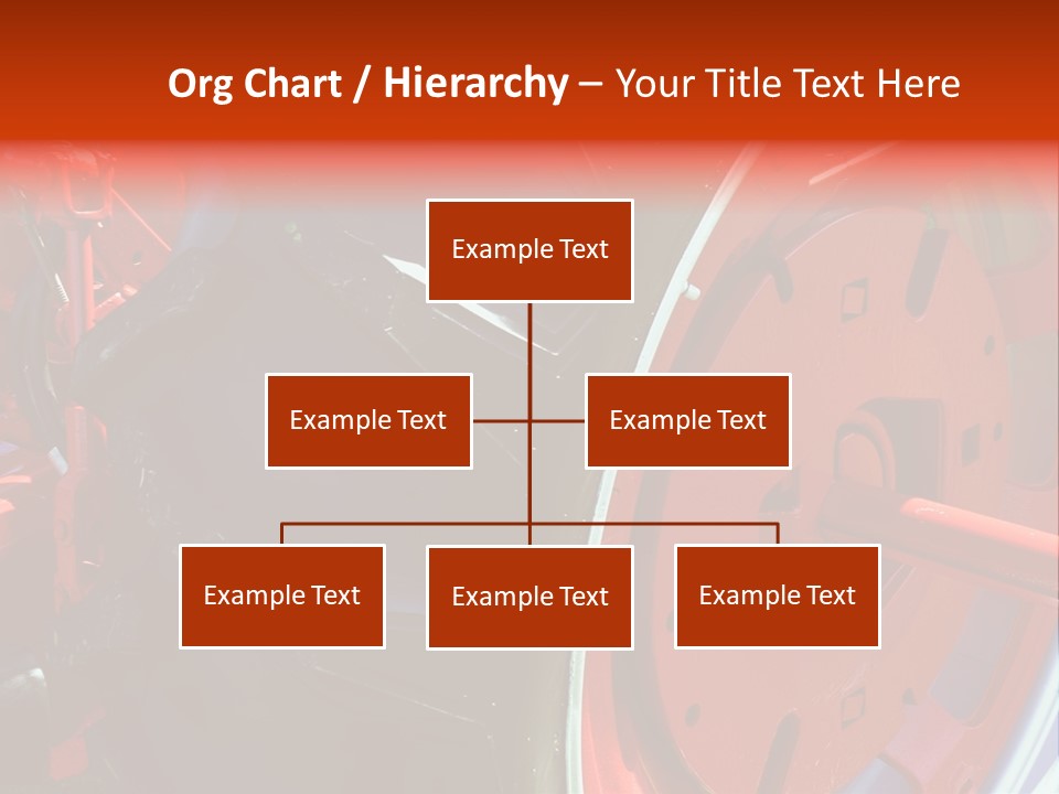 Tractor Wheel PowerPoint Template