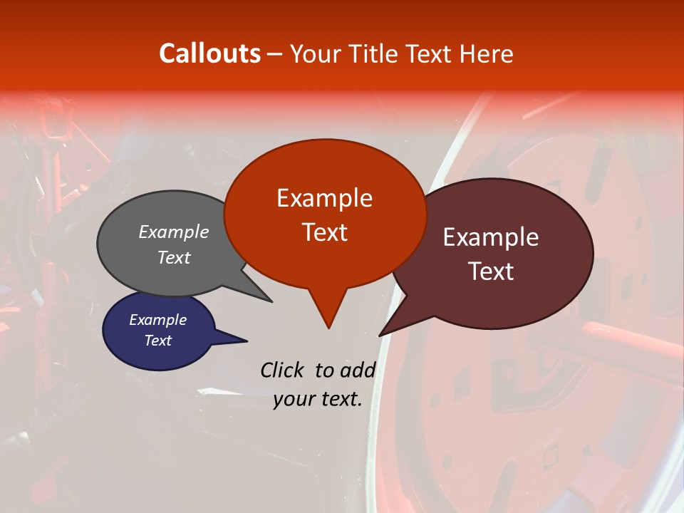 Tractor Wheel PowerPoint Template