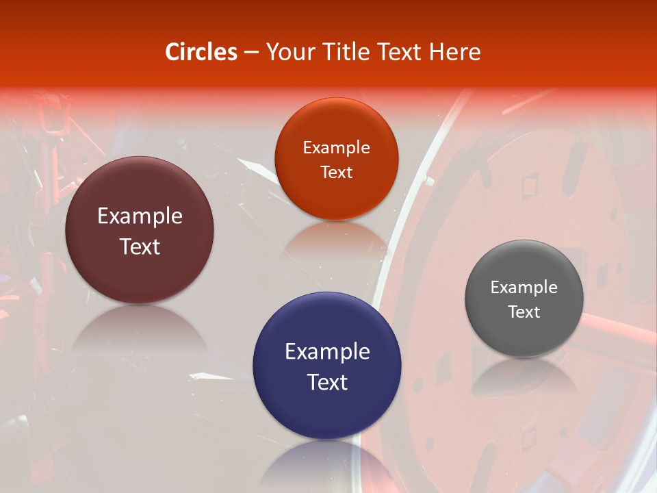 Tractor Wheel PowerPoint Template