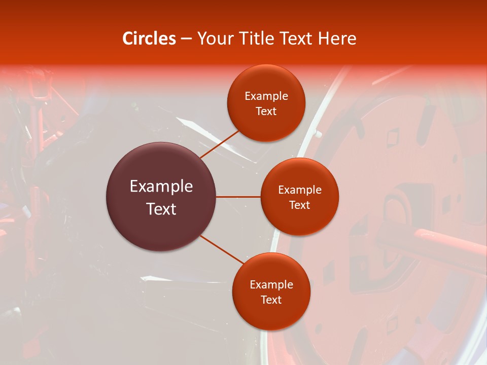 Tractor Wheel PowerPoint Template