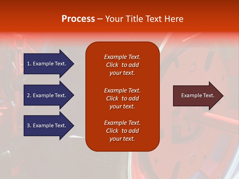 Tractor Wheel PowerPoint Template