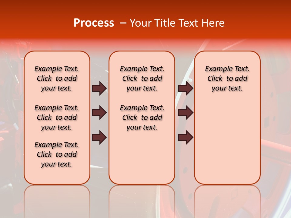 Tractor Wheel PowerPoint Template