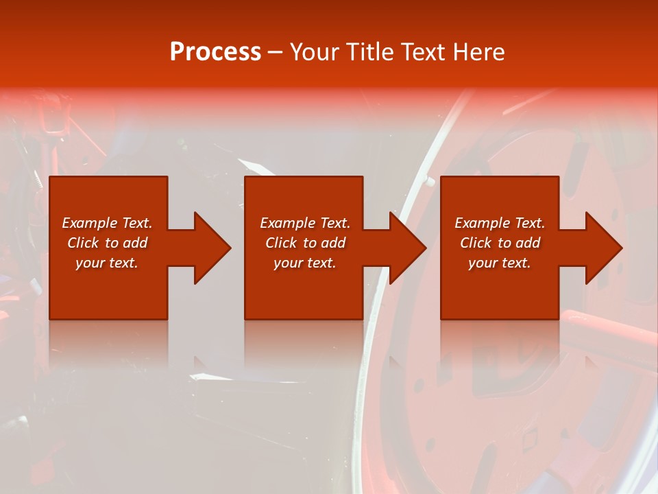 Tractor Wheel PowerPoint Template