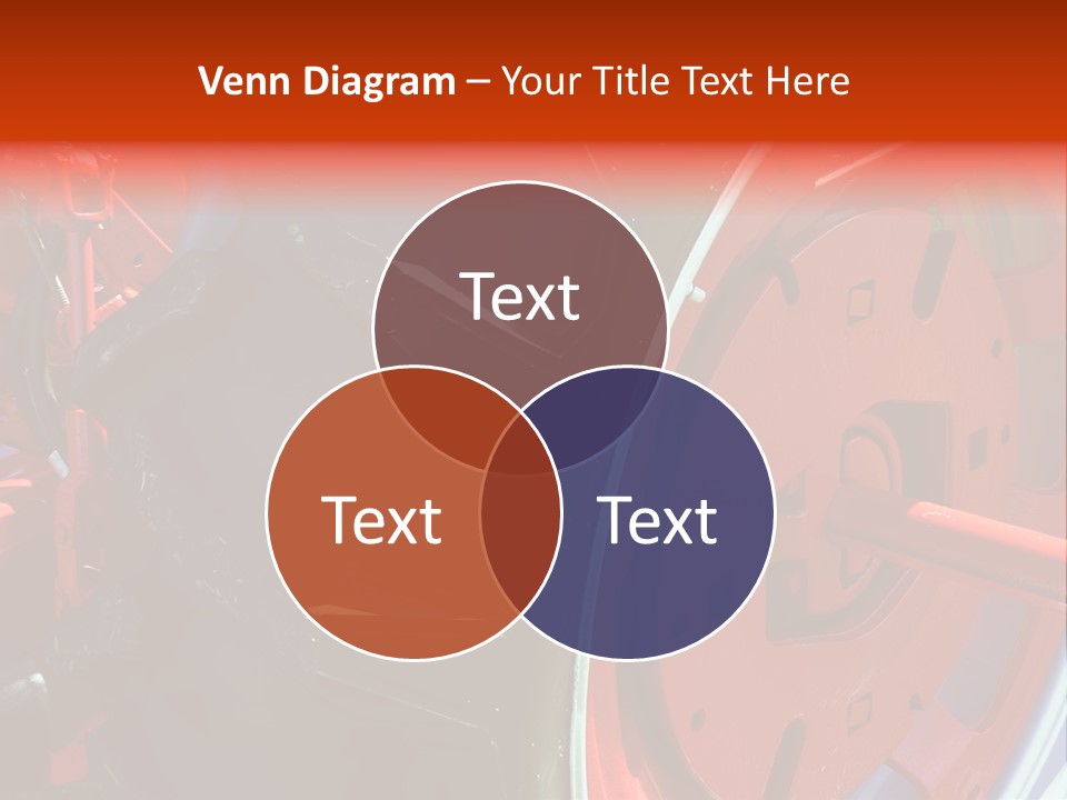 Tractor Wheel PowerPoint Template