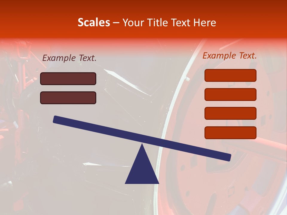 Tractor Wheel PowerPoint Template