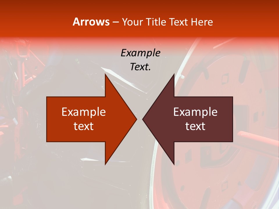 Tractor Wheel PowerPoint Template