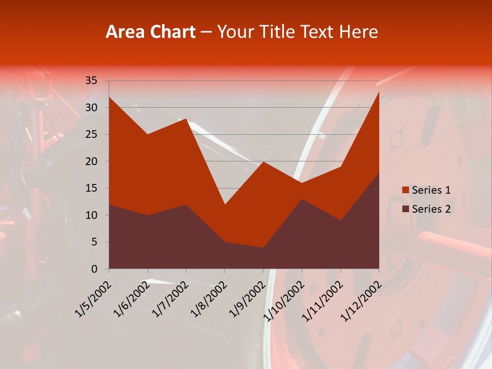 Tractor Wheel PowerPoint Template