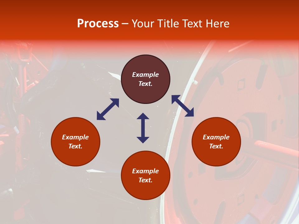 Tractor Wheel PowerPoint Template