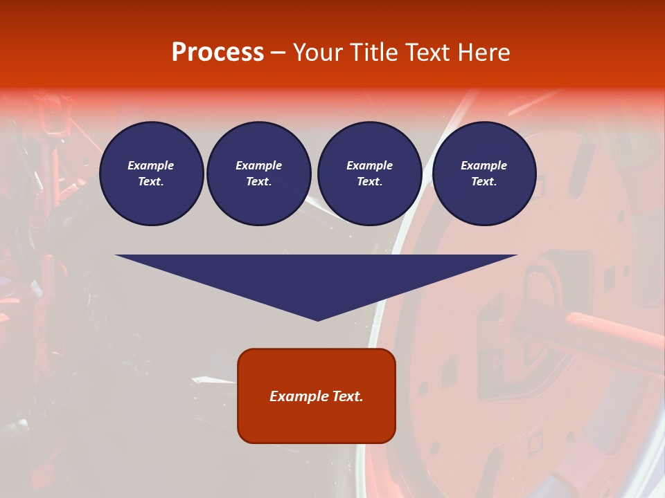 Tractor Wheel PowerPoint Template
