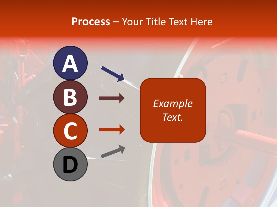 Tractor Wheel PowerPoint Template