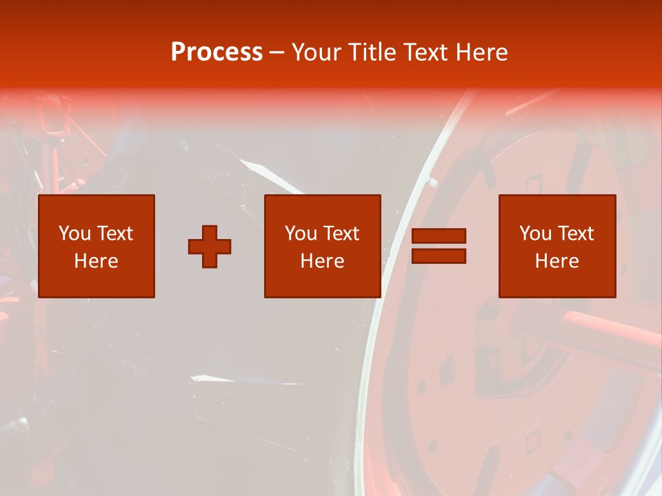 Tractor Wheel PowerPoint Template