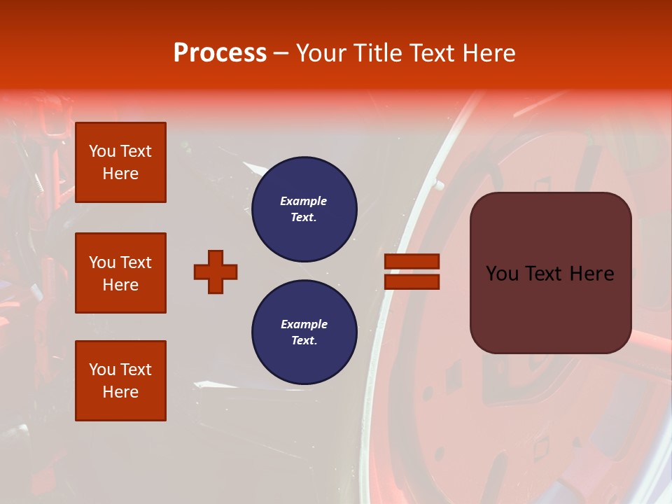 Tractor Wheel PowerPoint Template