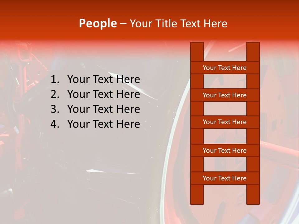 Tractor Wheel PowerPoint Template