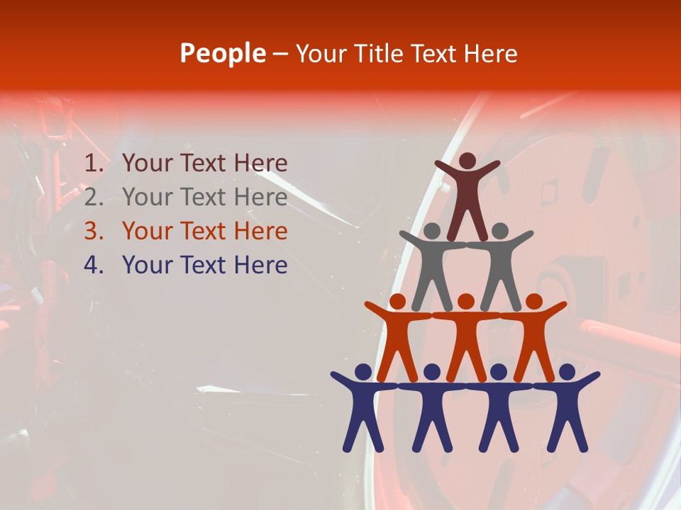 Tractor Wheel PowerPoint Template