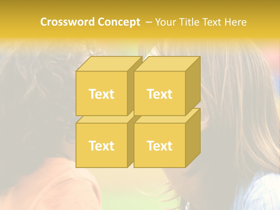 Family Love - Mother And Son Portrait Kissing Outdoors On A Sunny Day PowerPoint Template